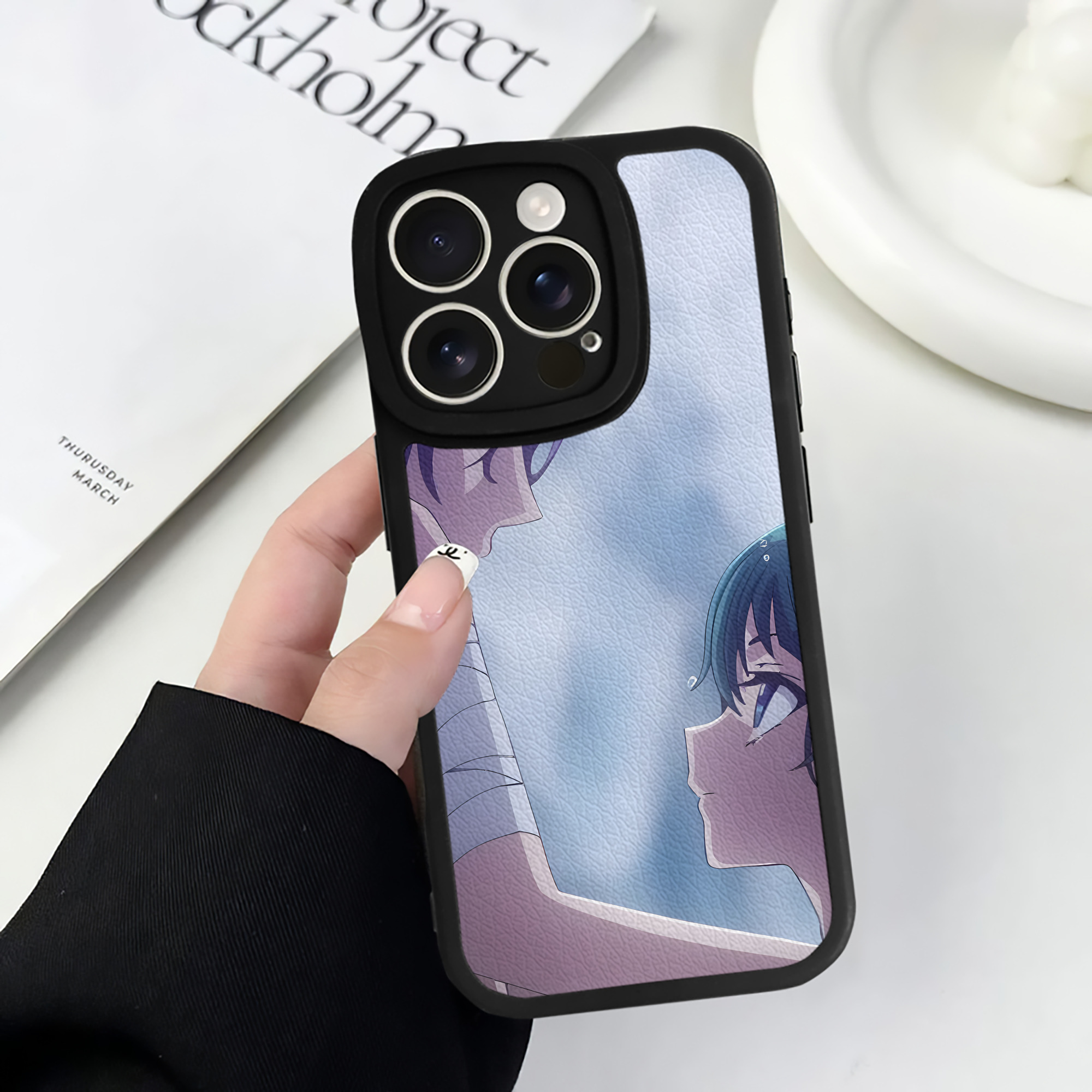 薬屋のひとりごと The Apothecary Diaries 【iPhone 16シリーズ対応】シリコンスマホケース（レザー調） 材質：シリコン